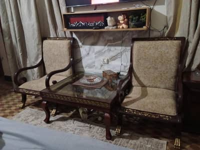 chinioti chair 2 and table