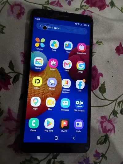 Samsung Mobile A01 Core 2/32 with charger