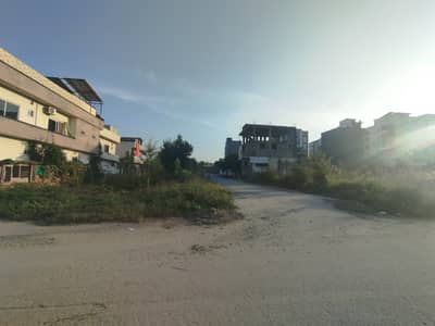Commercial 3 side corner Plot For Sale in Jinah garden Islamabad