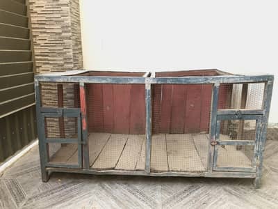 Hen and Pigeon Cage
