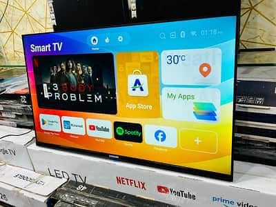 43 inch Samsung, TCL Smart 4k UHD Led TV 3 Year Warranty O3O24O36462