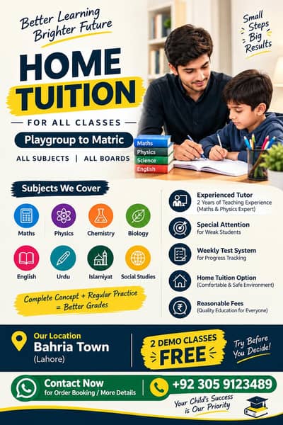 Home tution and tution center