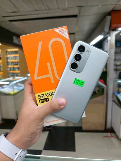 Tecno spark 40 pro Plus. 16+256 GB PTA approved For sale offer