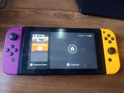 Nintendo Switch V2 Special Edition with compelte accessories