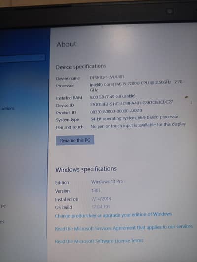 Dell Latitude  i5-7 generation good condition