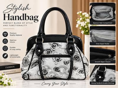 Stylish Floral Handbag for Women