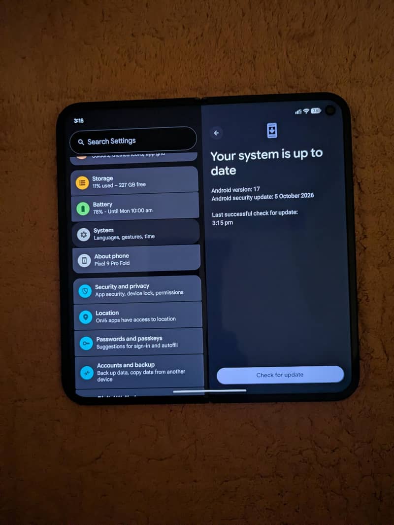 Google Pixel 9 Pro Fold 3