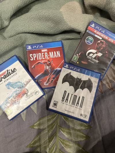4 GAMES ALTOGETHER