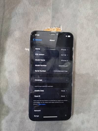 iPhone x 256 gb non pta