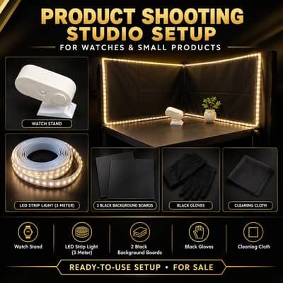 Product Shooting Studio Setup for Sale – Watch Photography Kit