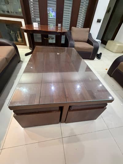Center Table + Dinning Table + Stool/Table