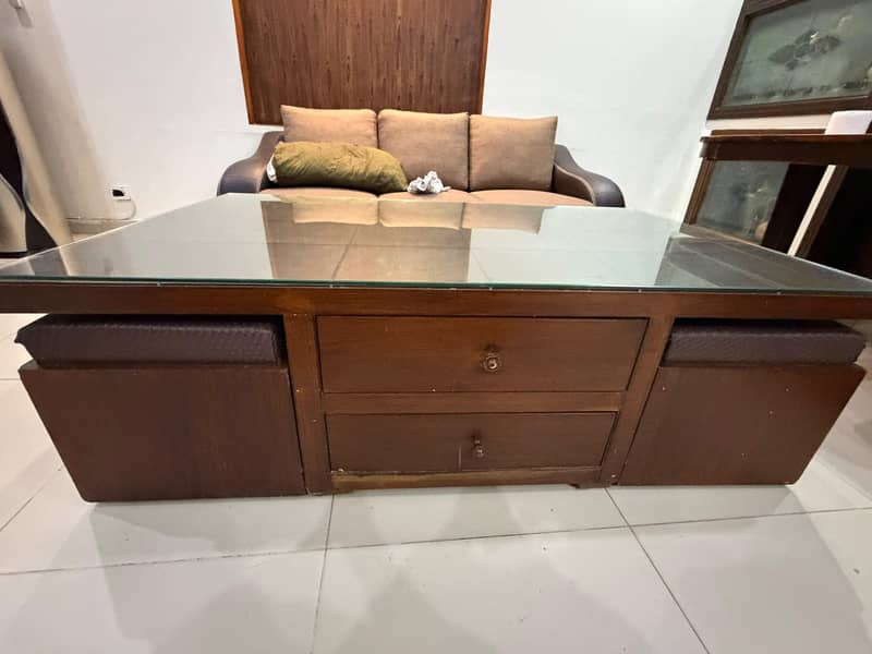 Center Table + Dinning Table + Stool/Table 3