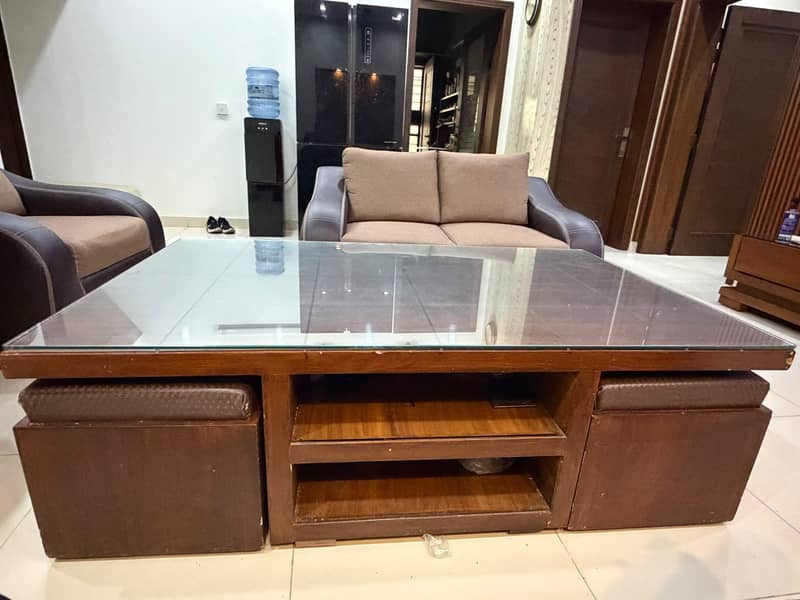 Center Table + Dinning Table + Stool/Table 5