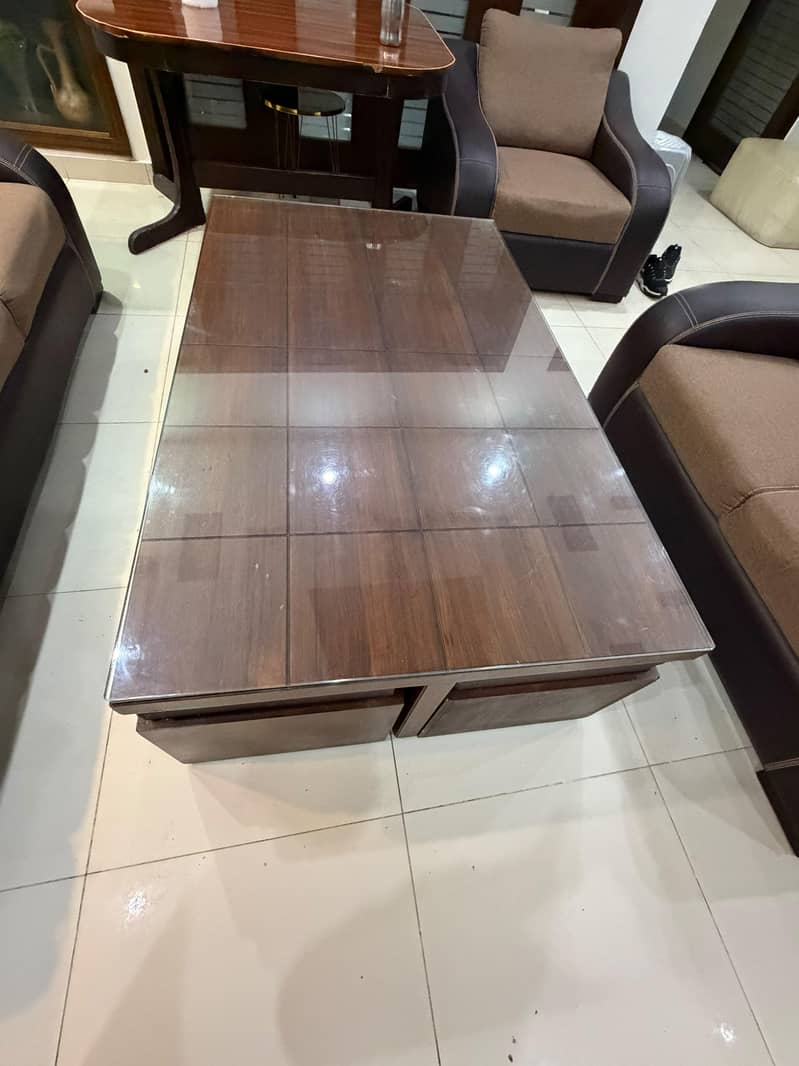 Center Table + Dinning Table + Stool/Table 6