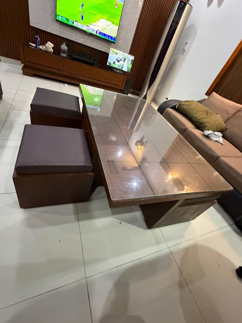 Center Table + Dinning Table + Stool/Table 7