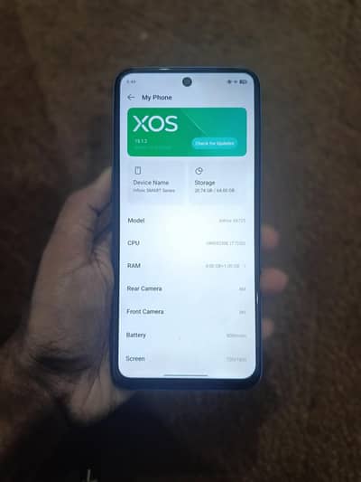 Infinix smart 10 4+4-64
