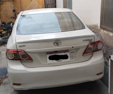 Toyota Corolla XLI 2012