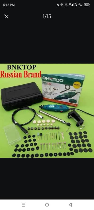 BNKTOP Russain Brand Mini Grinding rotary tool Drill Machine Die
