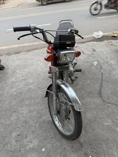 A one bike