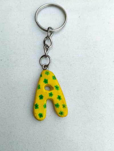 Letter Keychain