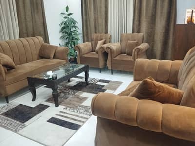 7 seater sofa set + centre table