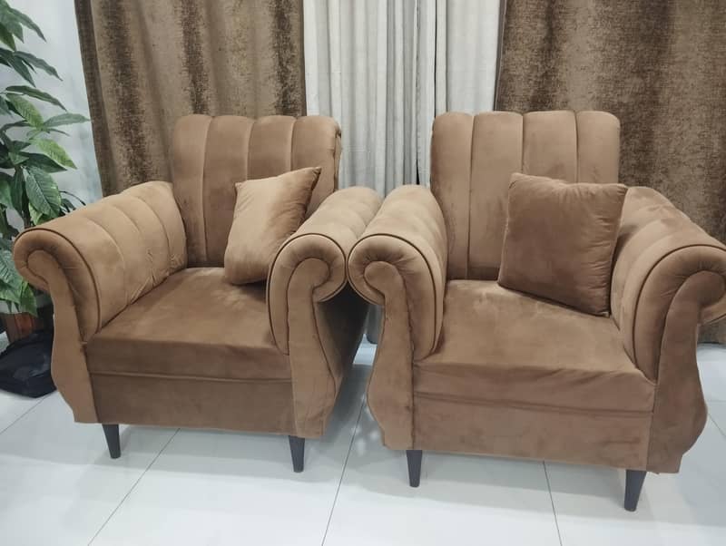 7 seater sofa set + centre table 3