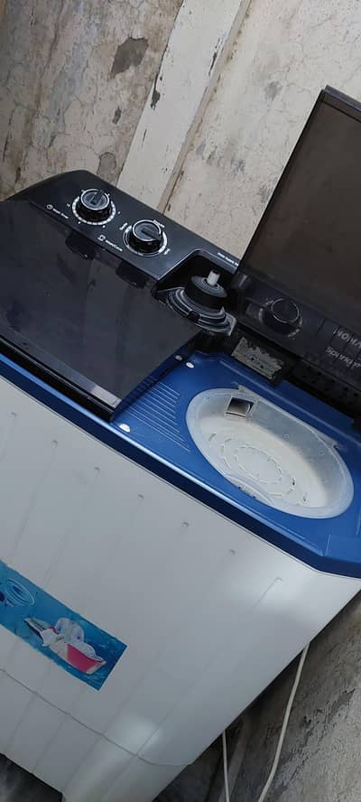 Homage semi automatic washing machine and dryer