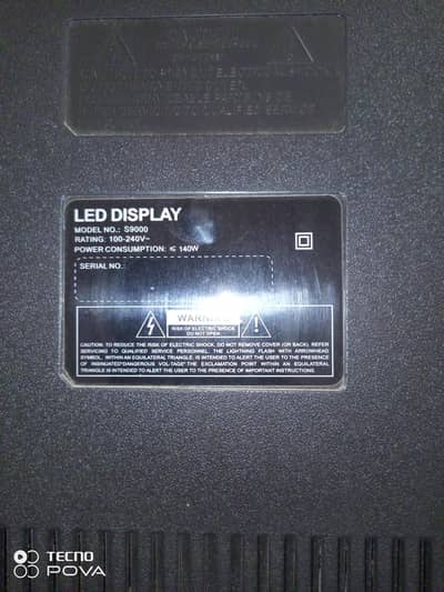 55 inch Rays Smart LED TV - Minor COF Fault (Repairable)