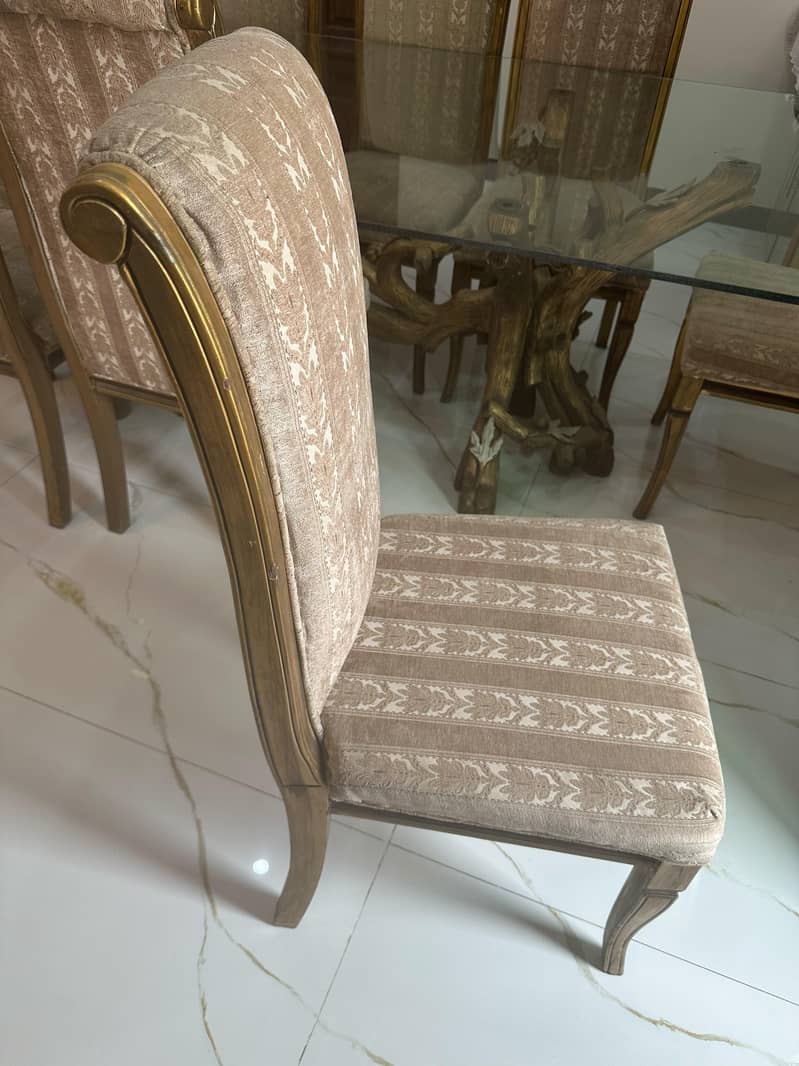 WOOD DINING  TABLE 2