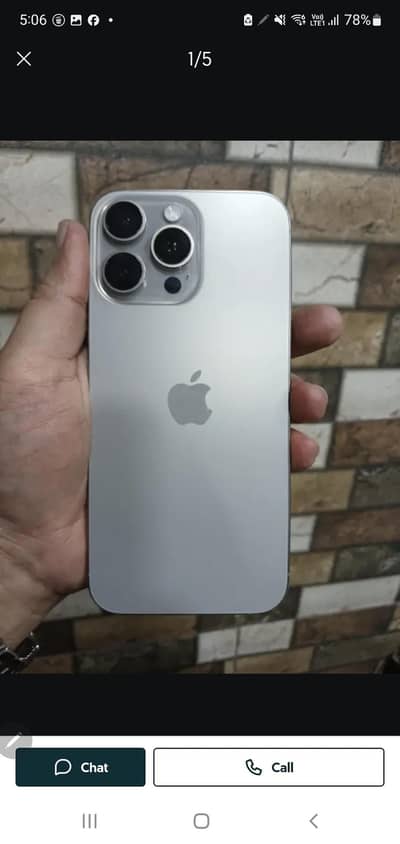 iPhone 15 Pro Max natural colour