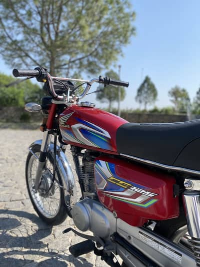 Honda CG 125 2022 Model Red colour