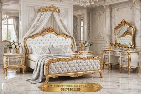 new design bed king size solid for sale
