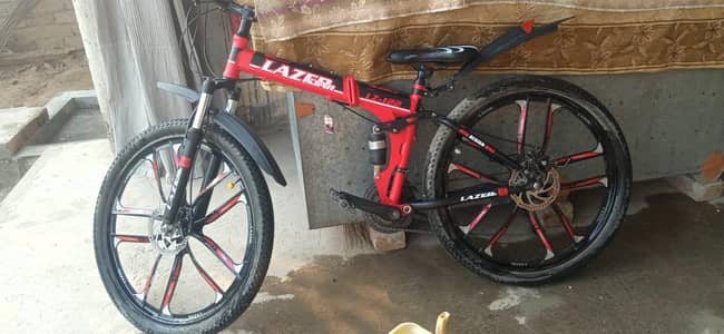Lazer star company Mag wheels  handle suspicion