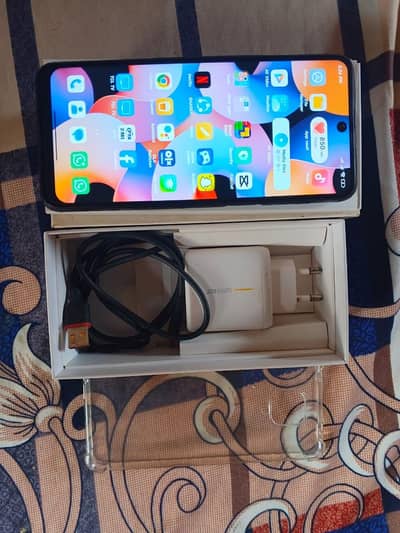 Xiaomi Redmi Note 9S with box charger avilabel