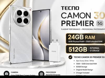 Tecno CAMON 30 Premier 24GB Ram
