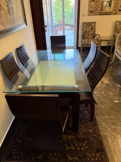 6-seater dining table for sale