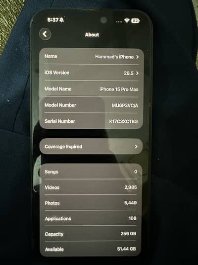 Apple iPhone 15 Pro Max
