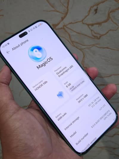Honor X8b Official Approved 8/512 Full Box