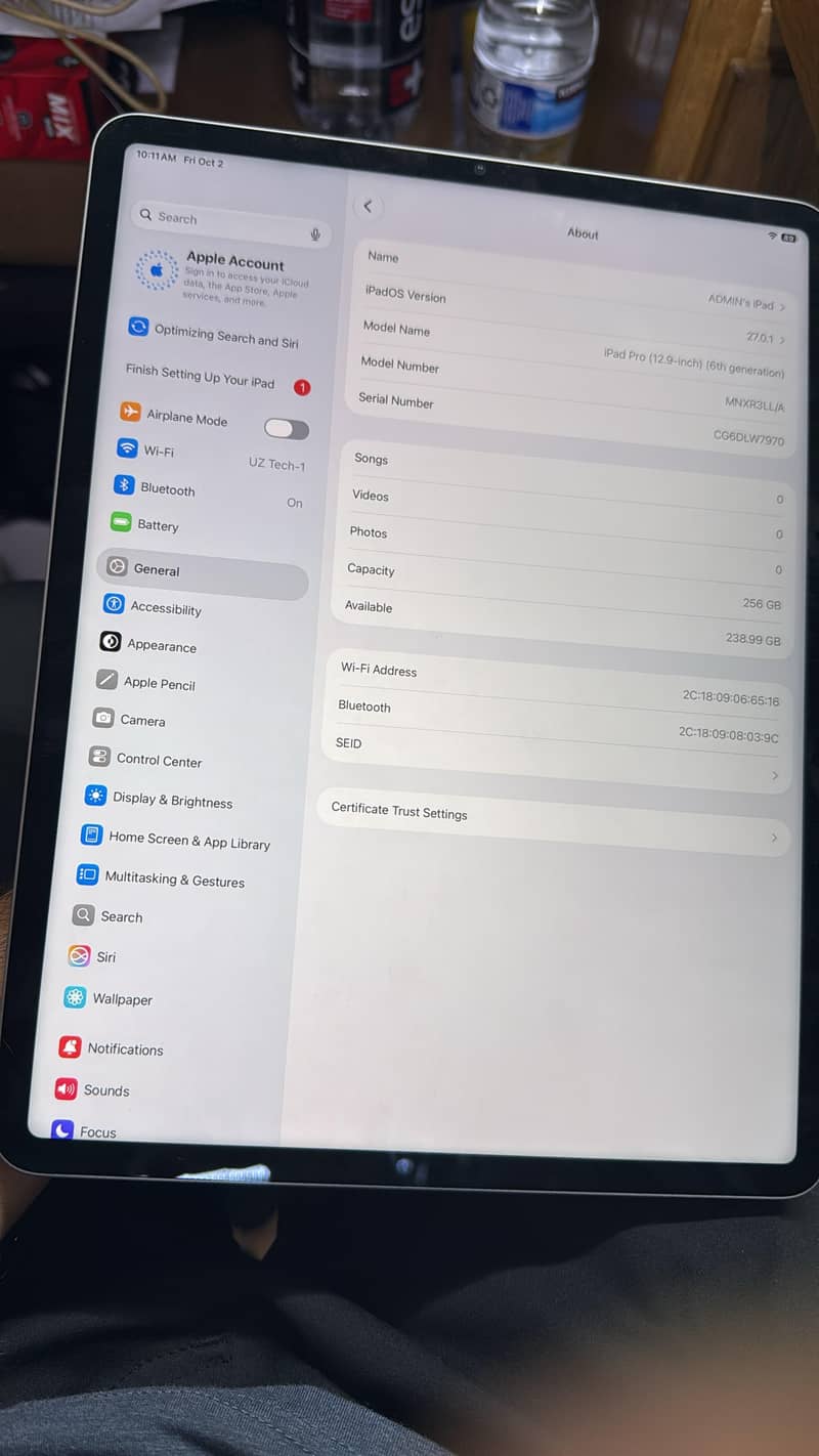I pad 6 generations 1