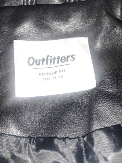 lather jacket black