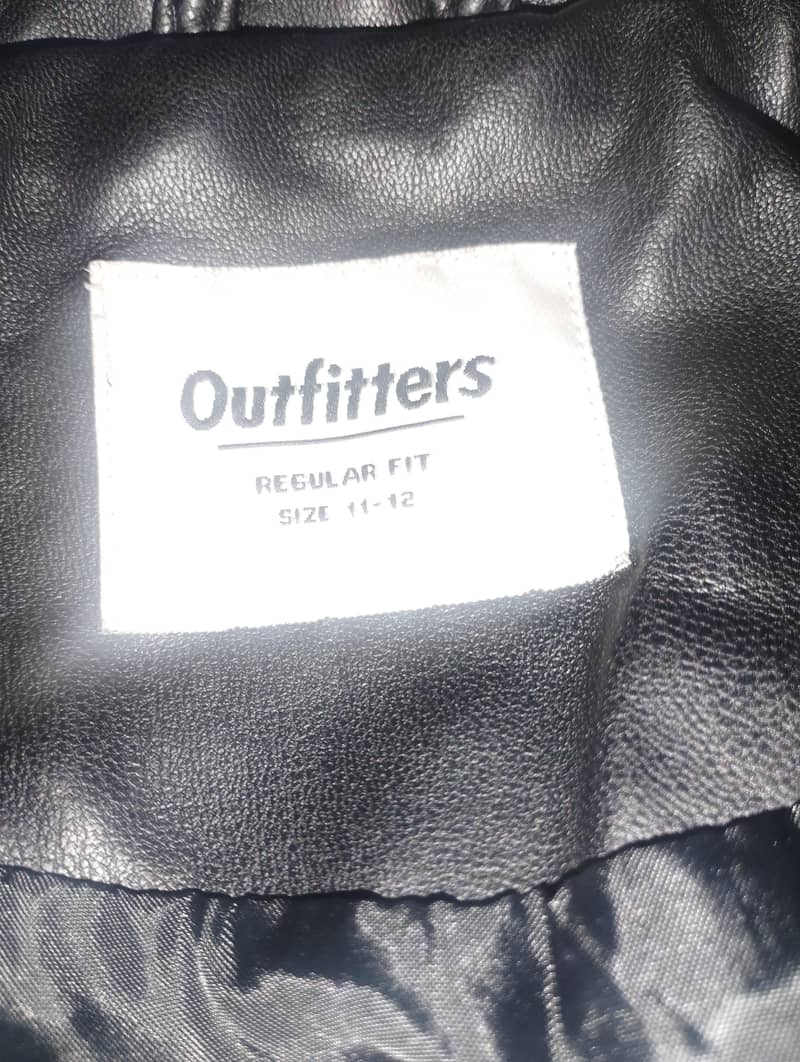 lather jacket black 0