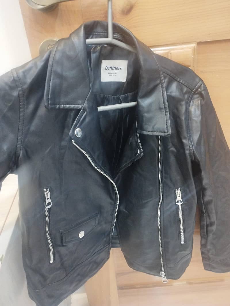 lather jacket black 1