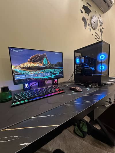 complete Gaming PC Ryzen 5 3600 | 16gb ram ddr4 | RX 580 8GB | 24” LCD