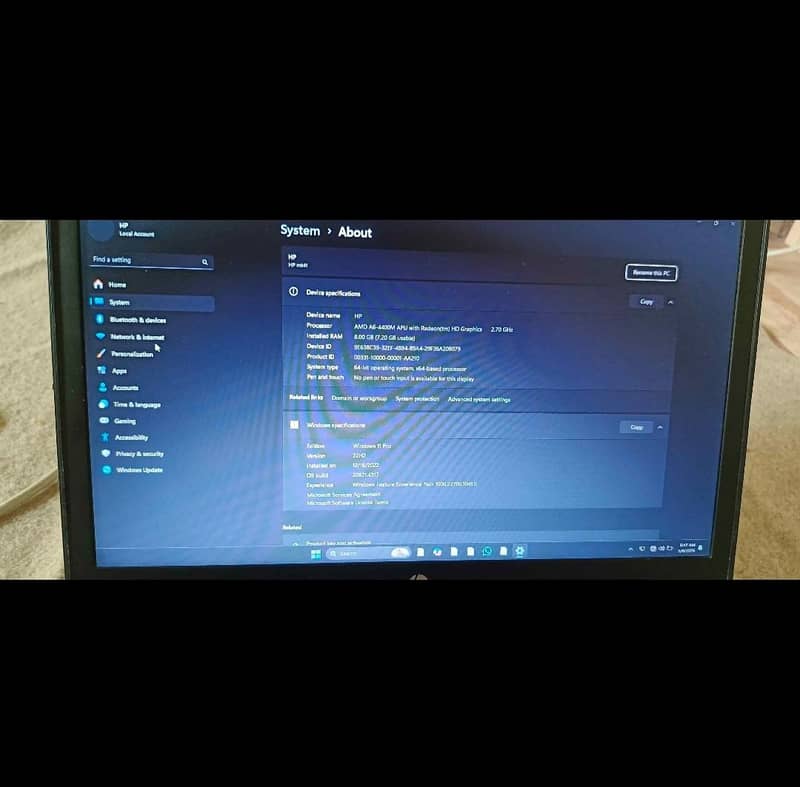 HP PRO BOOK 1