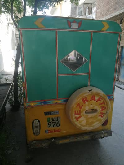 Rikshaw used but new all ok service done