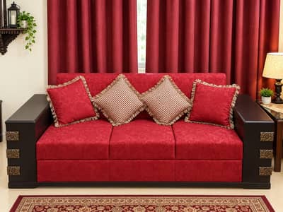 sofa 7 seater L shap and 7seater standing