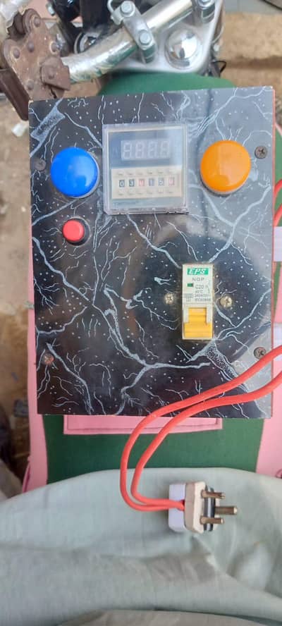 Digital Timer Control Panel for Automatic Motor ON/OFF – For Sale