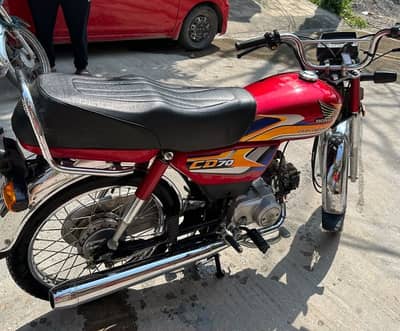 HONDA CD 70 2024 model 03315658201