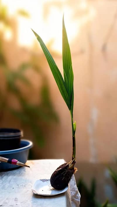 coconut  پھول