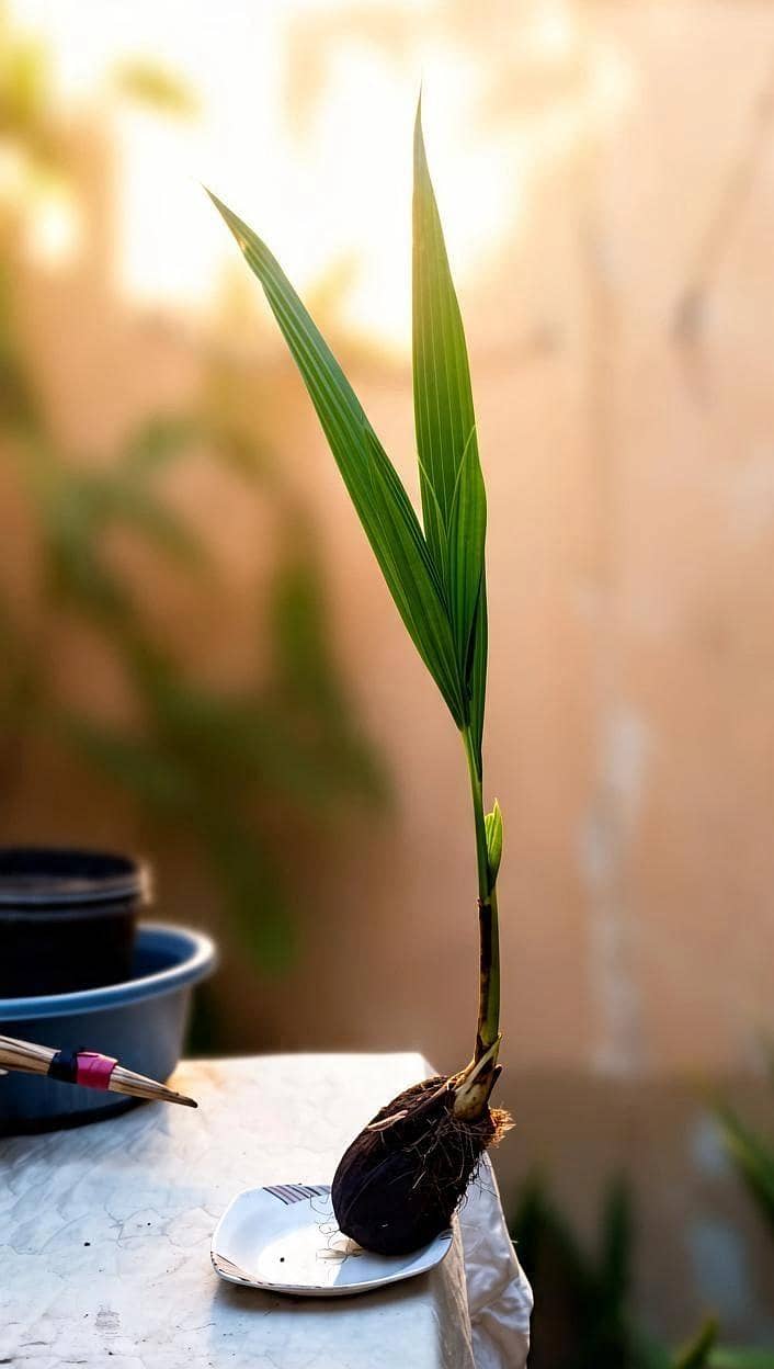 coconut  پھول 0